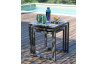 Table gigogne de jardin empilable en aluminium gris - ProLoisirs