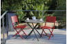 Chaise de jardin pliante en aluminium - LUCCA - ProLoisirs