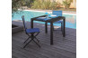 Chaise de jardin pliante en aluminium - IDA - ProLoisirs