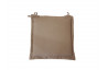 Coussin galette de chaise 40X40X4 lavable en polyester - Alizé