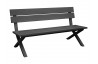 Banc de jardin en aluminium - CROSSWAY - ProLoisirs