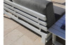 Salon de jardin bas en aluminium 4 personnes - STATEN - ProLoisirs