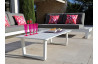 Salon de jardin bas en aluminium 4 personnes - STATEN - ProLoisirs