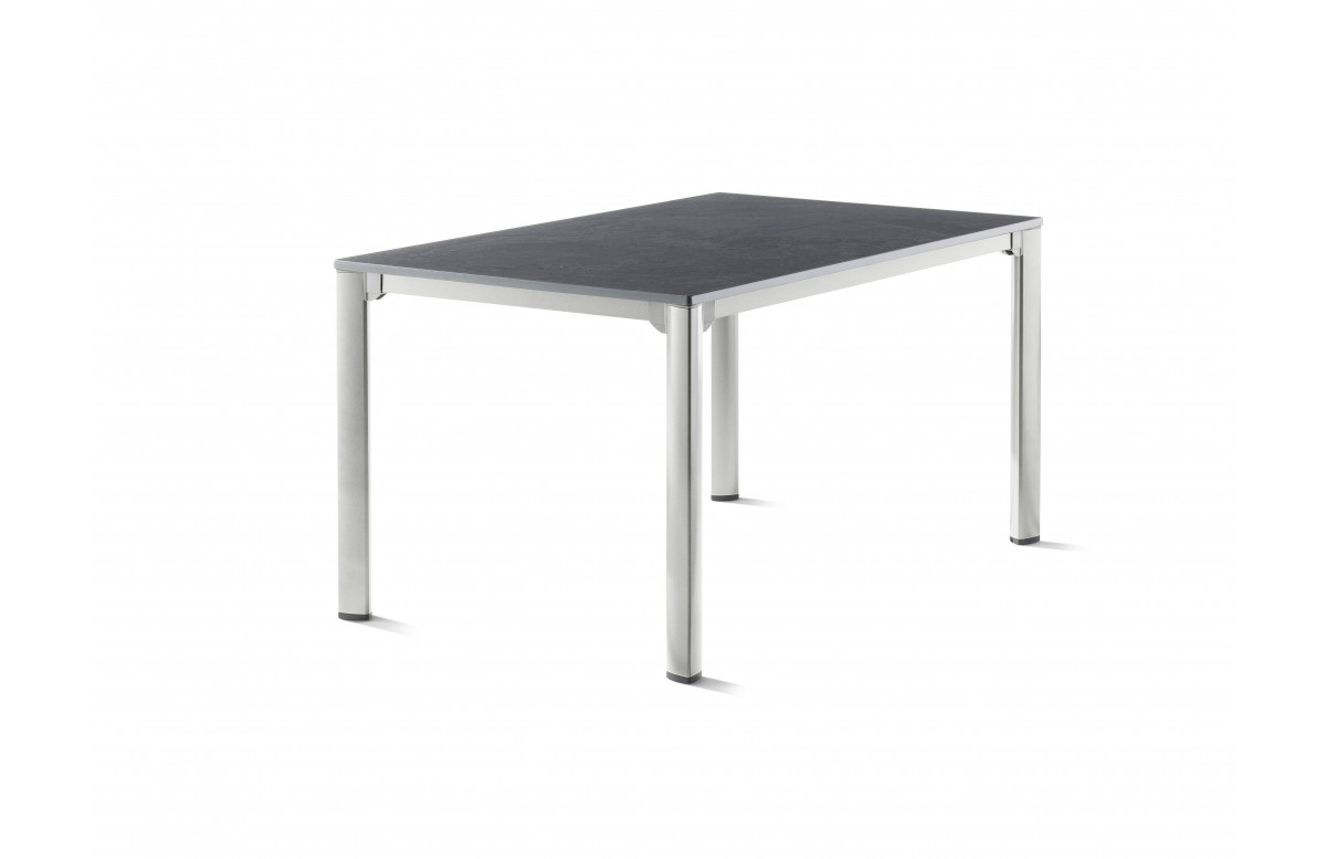 Table de jardin 2-4 personnes en aluminium et plateau Vivodur - Sieger