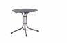 Table de jardin ronde pliante 2 personnes Boulevard plateau Polytec - Sieger