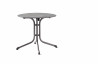 Table de jardin ronde pliante 2 personnes Boulevard plateau Polytec - Sieger