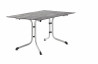 Table de jardin pliante 4 personnes Boulevard plateau Polytec - Sieger