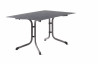 Table de jardin pliante 4 personnes Boulevard plateau Polytec - Sieger