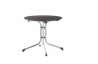 Table de jardin boulevard ronde pliante 2 personnes plateau Vivodur - Sieger