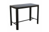 Table haute de jardin en aluminium 4-6 personnes - EOS graphite - ProLoisirs