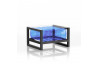 Table basse de jardin gonflable YOKO EKO en aluminium et TPU - Mojow Design