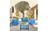 Fauteuil de jardin gonflable YOMI EKO en bois et TPU - Mojow Design