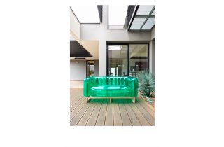 Canapé de jardin gonflable YOMI EKO bois et TPU - Mojow Design