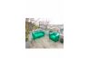 Fauteuil de jardin gonflable YOMI EKO en aluminium et TPU - Mojow Design