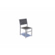 Chaise de jardin empilable Algo en aluminium et polywood - Hemisphere Editions