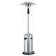 Parasol chauffant extérieur gaz Cosy élégance Inox Favex