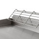 Plancha gaz SILVIA II G 4 feux inox Brasero