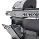 Barbecue Plancha Bi-Energy Gun Metal Brasero