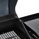 Barbecue Plancha Bi-Energy Gun Metal Brasero