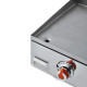 Plancha gaz Joana 2 feux inox gris Brasero