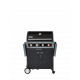 Barbecue gaz 4 brûleurs Boston Black 4 Turbo - Brasero