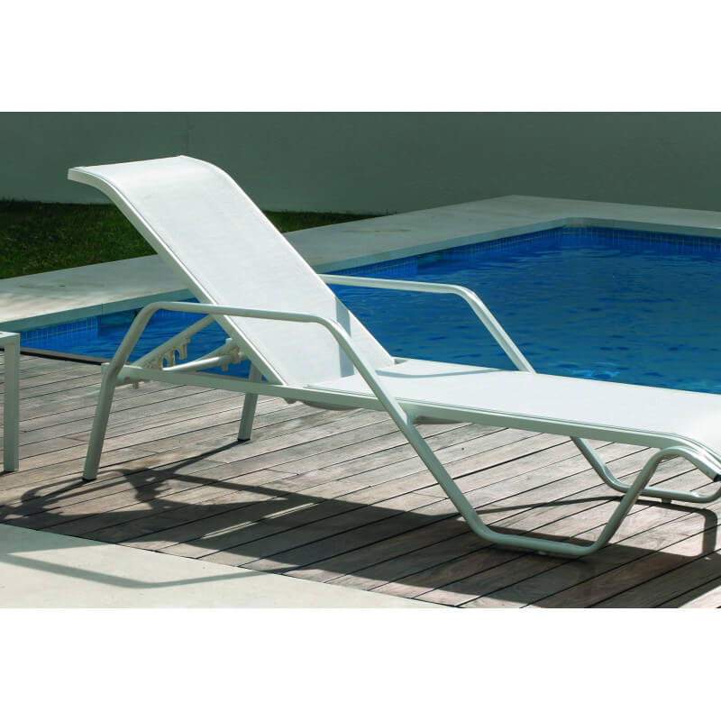 Bain de soleil empilable piscine MARINA