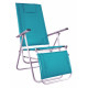 Grand fauteuil Relax pliant NEPTUNO CONFORT en aluminium et textilène-Hevea