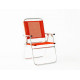 Fauteuil pliant CAMELIA en aluminium et textilène-Hevea