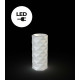 Pot de fleur MARQUIS led blanc par JM Ferrero - Vondom