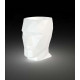 Pot de fleur 41x30x42 ADAN led blanc par Teresa Sapey - Vondom