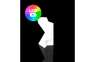 Tabouret design Vertex, Vondom LED RGB à batterie