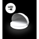 Lit de jardin VELA led blanc par Ramon Esteve - Vondom