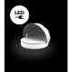 Lit de jardin ULM led blanc par Ramon Esteve - Vondom