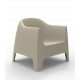 Fauteuil de jardin empilable SOLID basic par Stefano Giovannoni & Elisa Gargan - Vondom