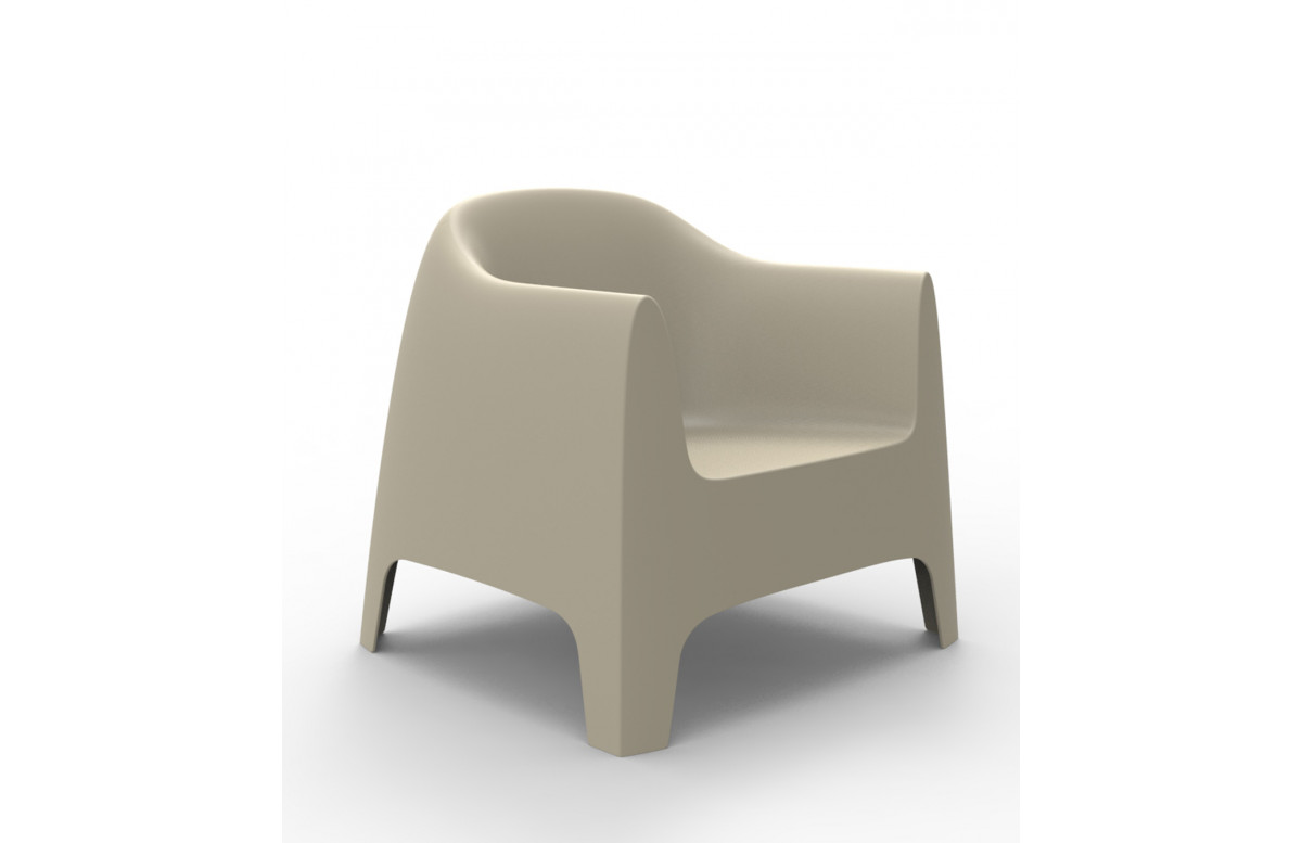 Fauteuil de jardin empilable SOLID basic par Stefano Giovannoni & Elisa Gargan - Vondom