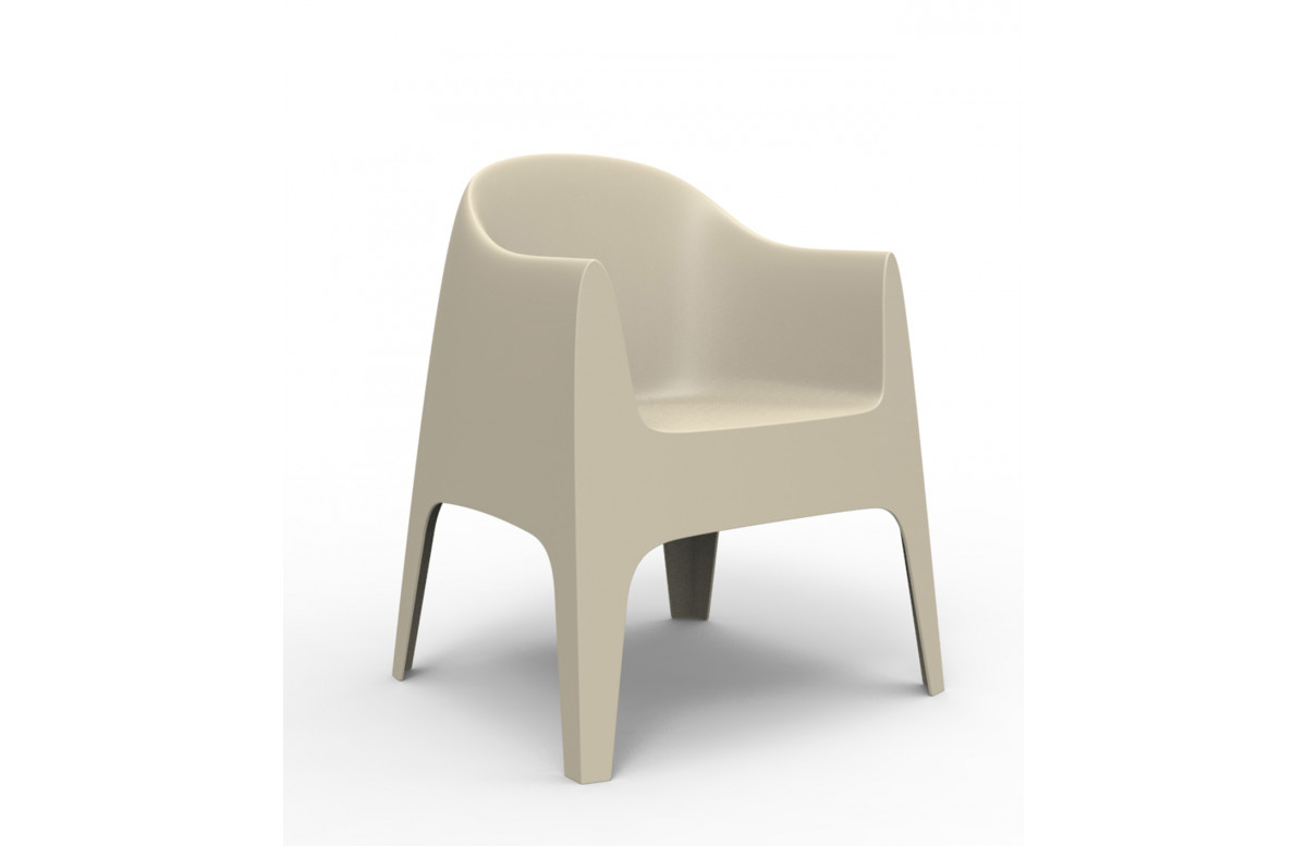 Chaise de jardin empilable SOLID basic par Stefano Giovannoni & Elisa Gargan - Vondom