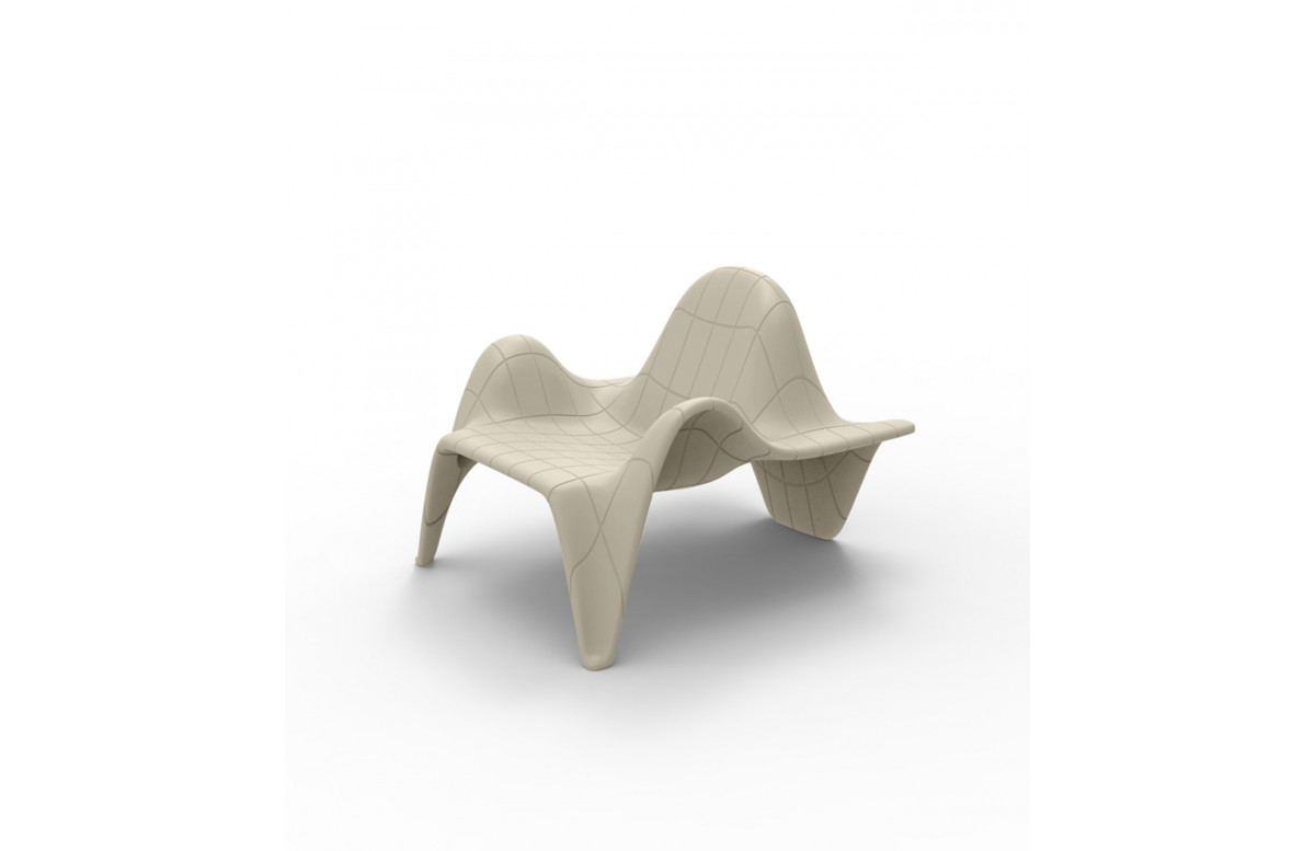 Fauteuil de jardin empilable F3 basic par Fabio Novembre - Vondom