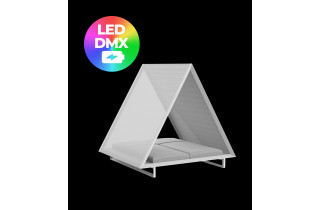 Lit de jardin VINEYARD LED RGBW DMX* et cable par Ramon Esteve - Vondom
