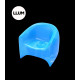 Fauteuil de jardin BLOW led blanc par Stefano Giovannoni & Elisa Gargan - Vondom