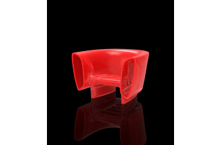 Fauteuil de jardin BUM-BUM led blanc par Eugeni Quitllet - Vondom