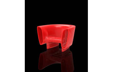 Fauteuil de jardin BUM-BUM led blanc par Eugeni Quitllet - Vondom