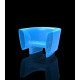 Fauteuil de jardin BUM-BUM led blanc par Eugeni Quitllet - Vondom