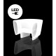 Fauteuil de jardin BUM-BUM led blanc par Eugeni Quitllet - Vondom