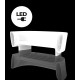 Canape de jardin BUM-BUM led blanc par Eugeni Quitllet - Vondom