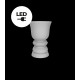 Pot de fleur Ø42x65 SUAVE led blanc par Marcel Wanders - Vondom