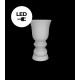 Pot de fleur SUAVE led blanc par Marcel Wanders - Vondom