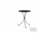 Table haute bistrot ronde 2 personnes plateau Mecalit-pro - Sieger