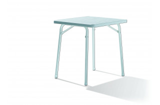 Table pliante de jardin carrée 2 personnes plateau Mecalit-pro - Sieger