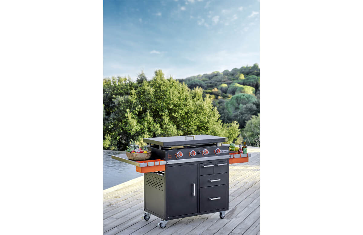 Plancha gaz 4 brûleurs Benita Brasero Plancha gaz 4 brûleurs Benita Brasero