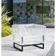 Fauteuil de jardin gonflable YOMI EKO en aluminium et TPU - Mojow Design